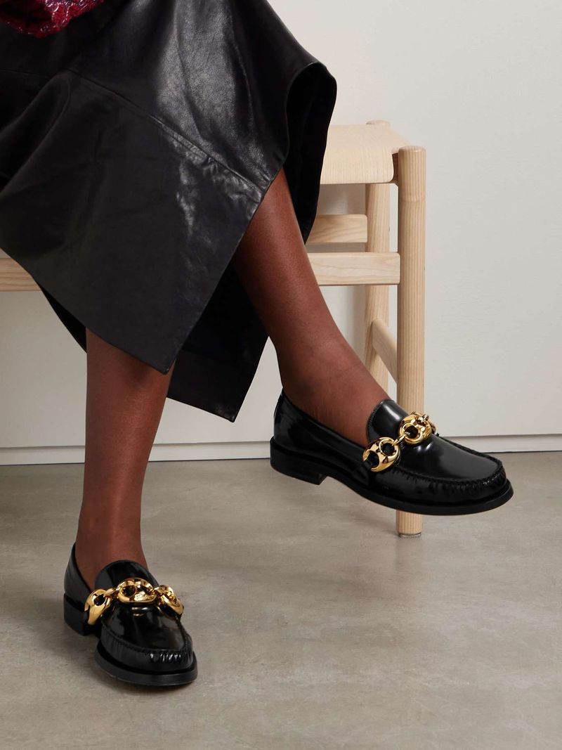 Cheap Loafers with Loud Hardware