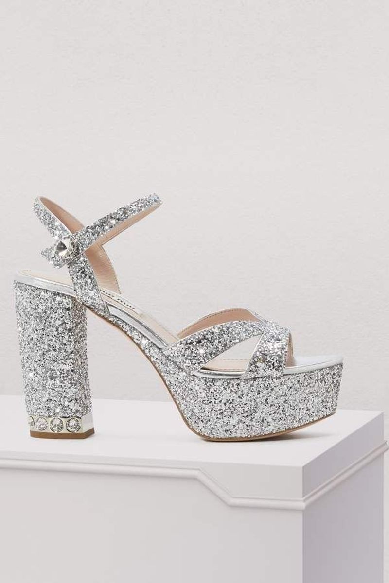 Overly Glittery Shoes
