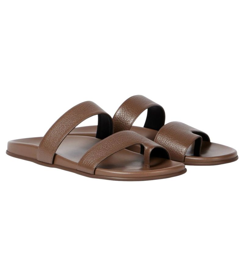 The Row Hugh Flat Sandals
