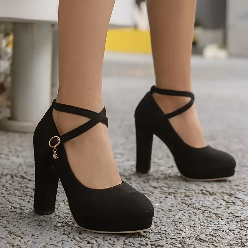 Round-Toe Pumps