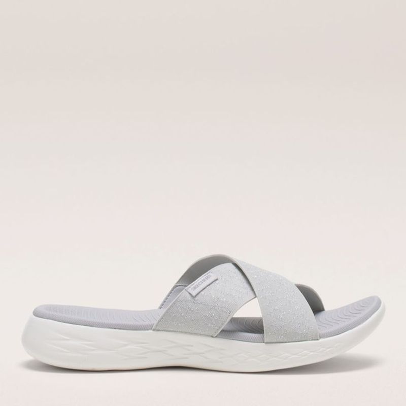 Skechers On-the-Go 600 Glistening Slide Sandals
