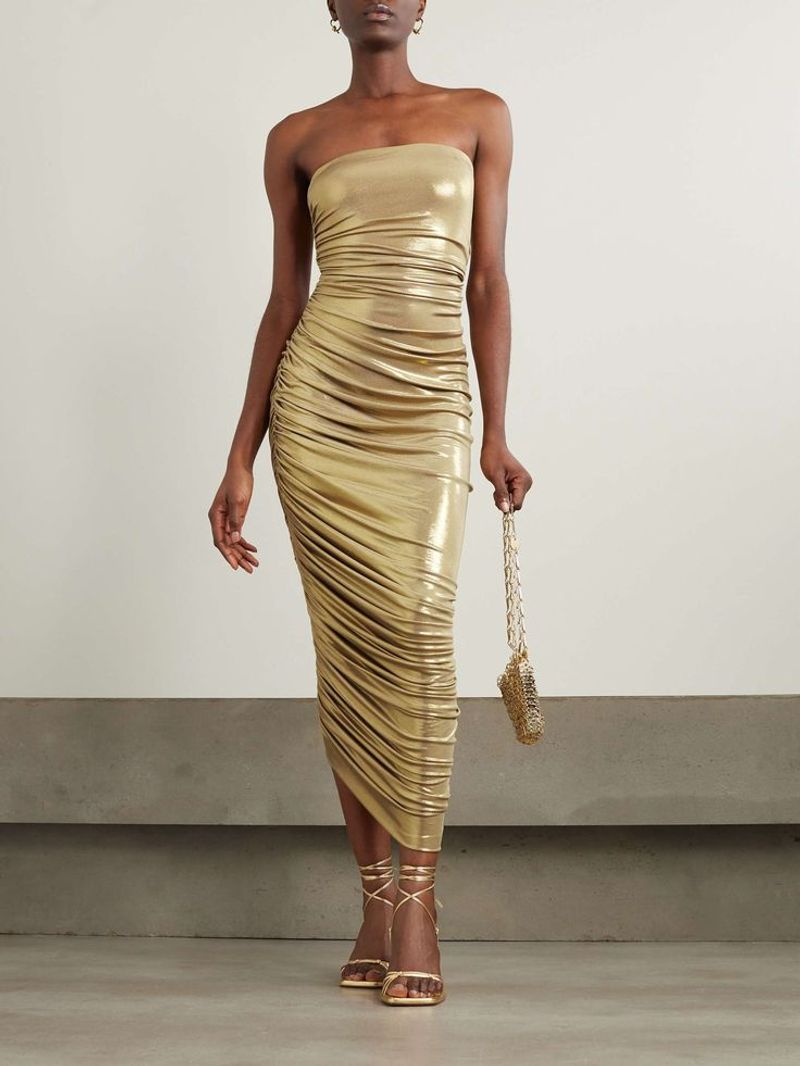 Metallic Gold or Champagne Heels