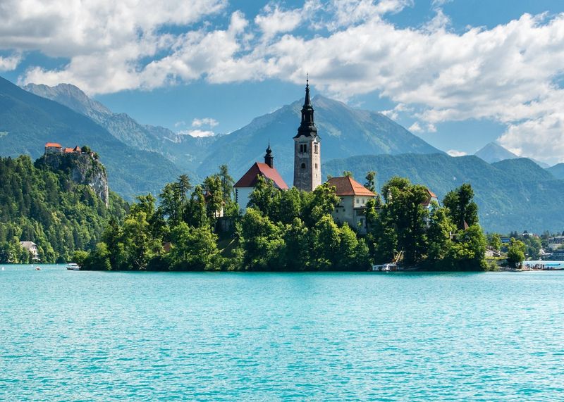 Bled, Slovenia: An Island Church in a Mountain Lake