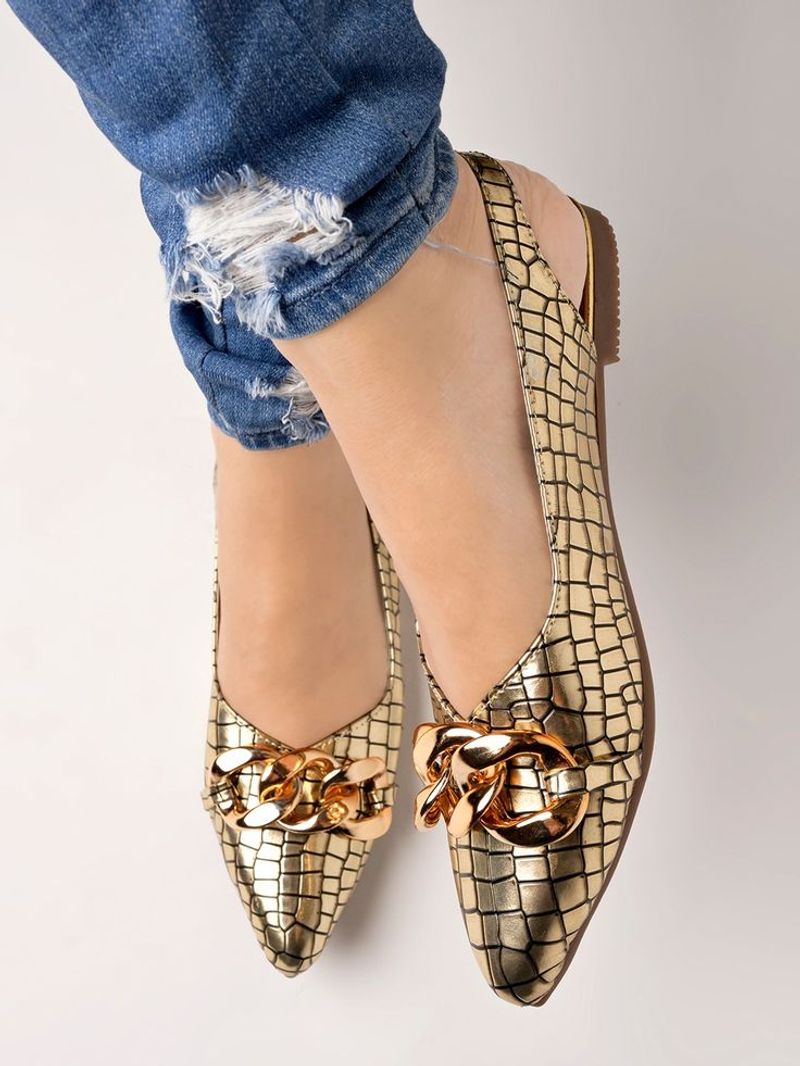 Overly Embellished Flats