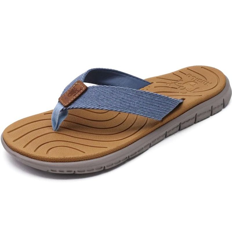 KuaiLu Women's Arch Support Flip Flops