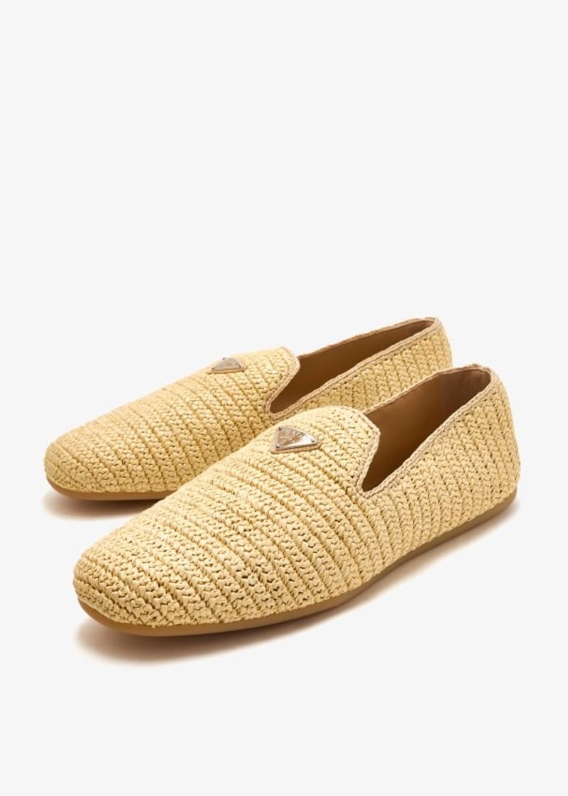 Prada Crochet Loafers