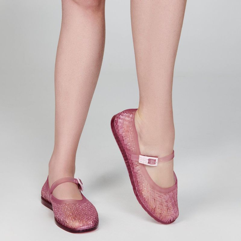 Melissa Harper Mary Jane Jelly Flat