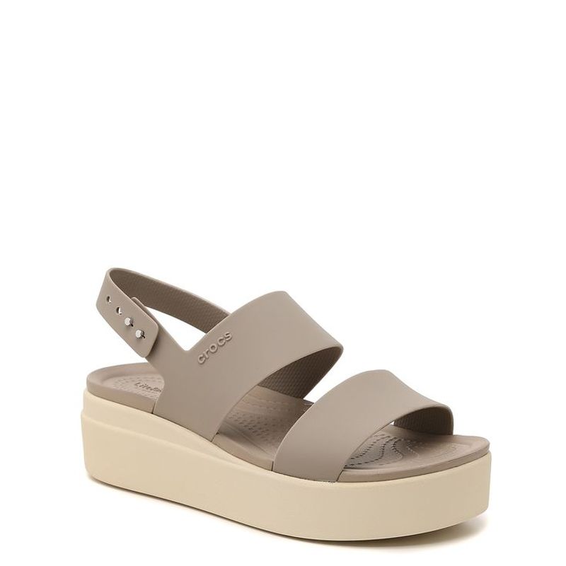 Crocs Brooklyn Low Wedge Sandals