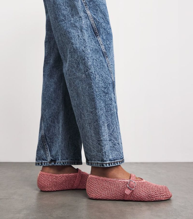 ALAÏA Crochet Ballet Flats: Heritage Luxury for Discerning Collectors