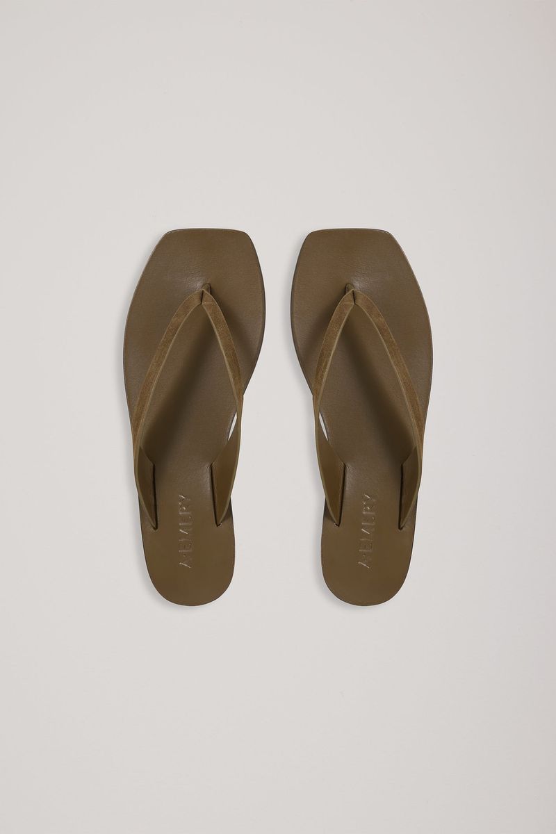 A.Emery Kinto Suede Flip Flops