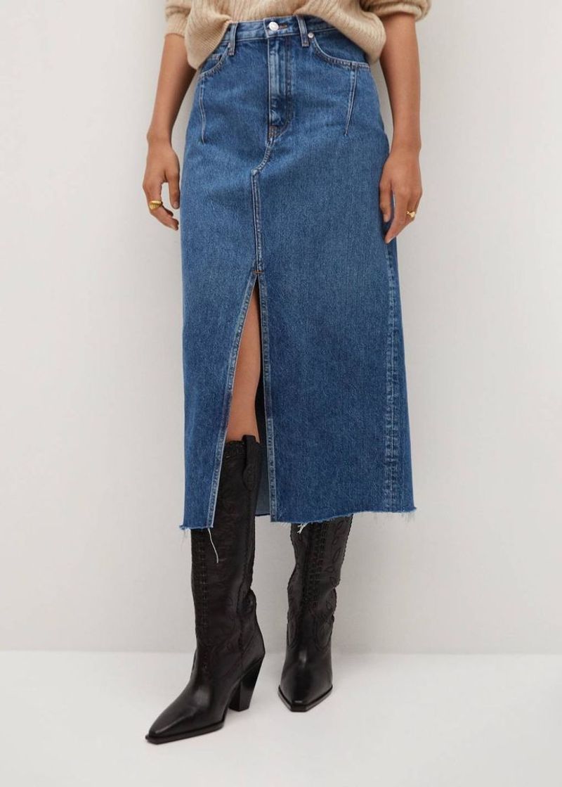 High-Slit Skirts