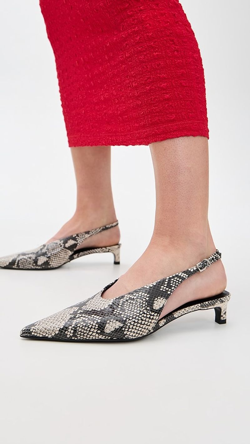 Snakeskin Heels