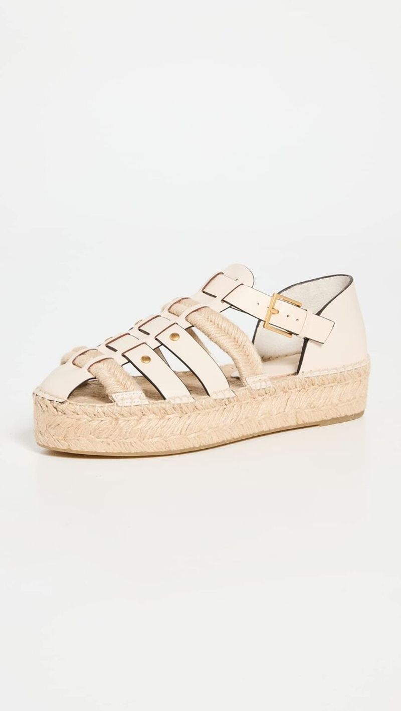 Tory Burch Fisherman Platform Espadrille