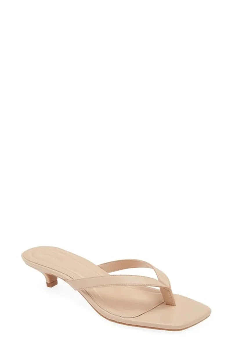 Open Edit Tori Kitten Heel Sandal