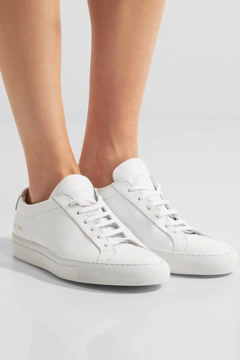 White Leather Sneakers