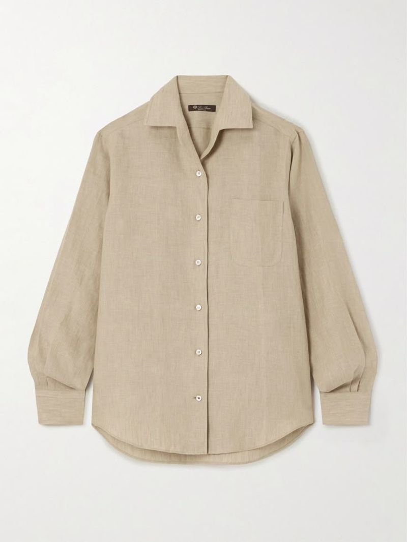 Linen Button-Down Shirt