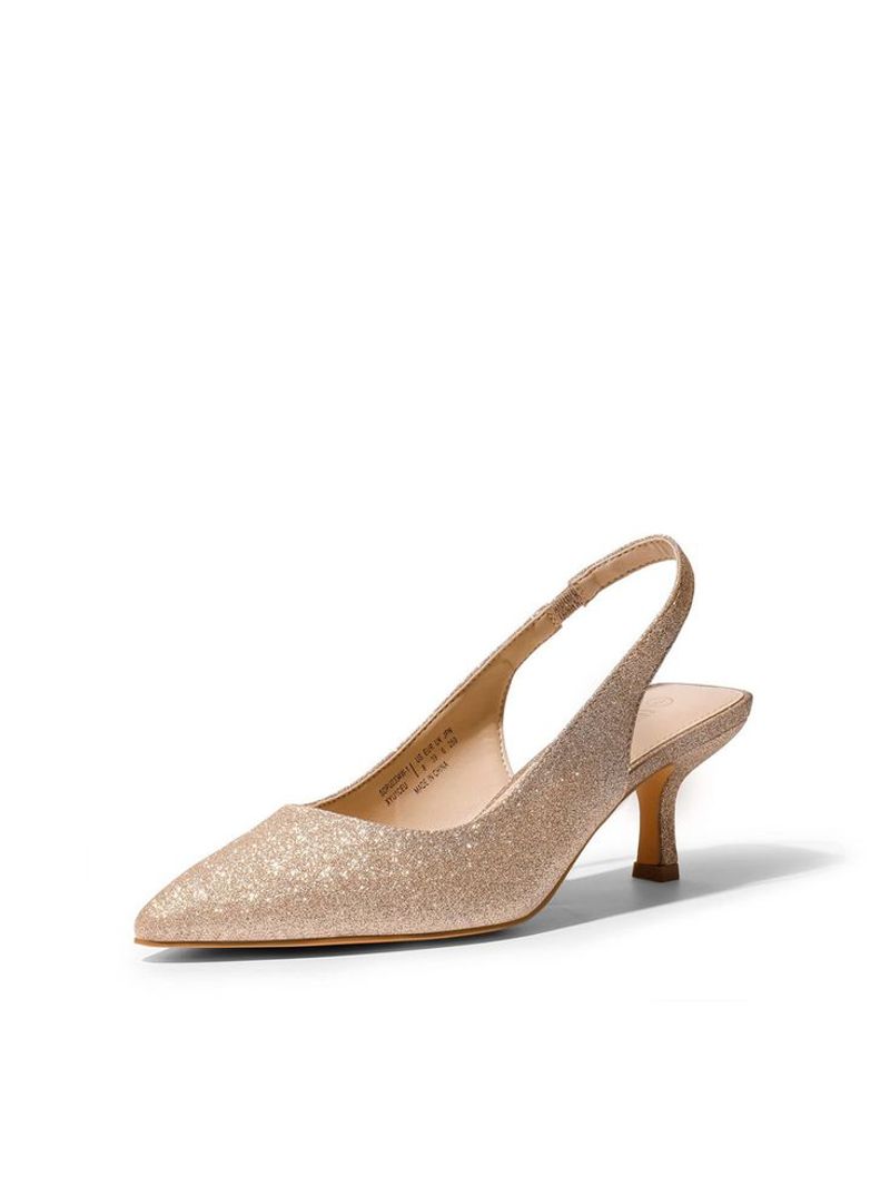 Dream Pairs Slingback Kitten Heels