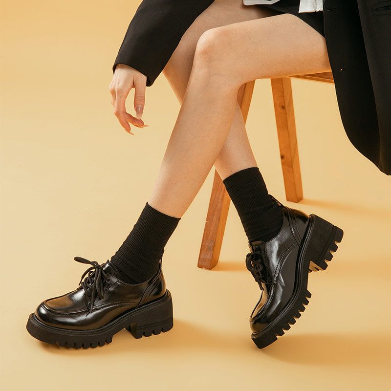 Chunky Lug Sole Oxfords