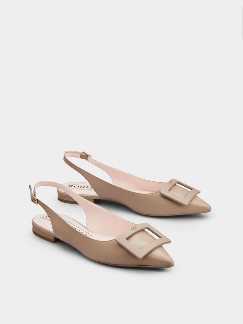 Roger Vivier Gommette Buckle Flats