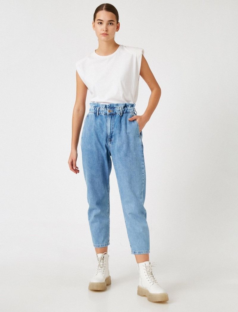 Paperbag Waist Denim