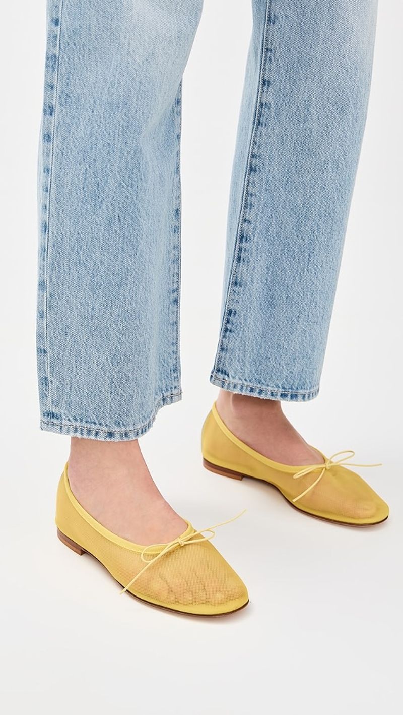 Mansur Gavriel Dream Mesh Ballerina Flat