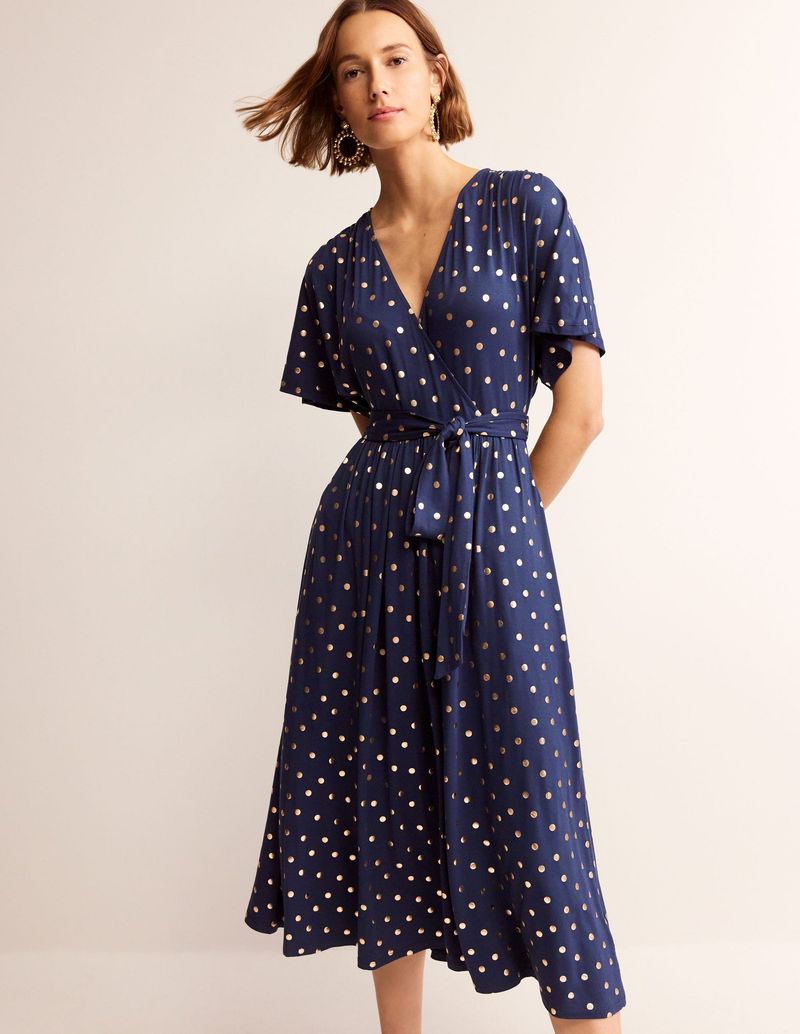 Boden Jersey Wrap Dress