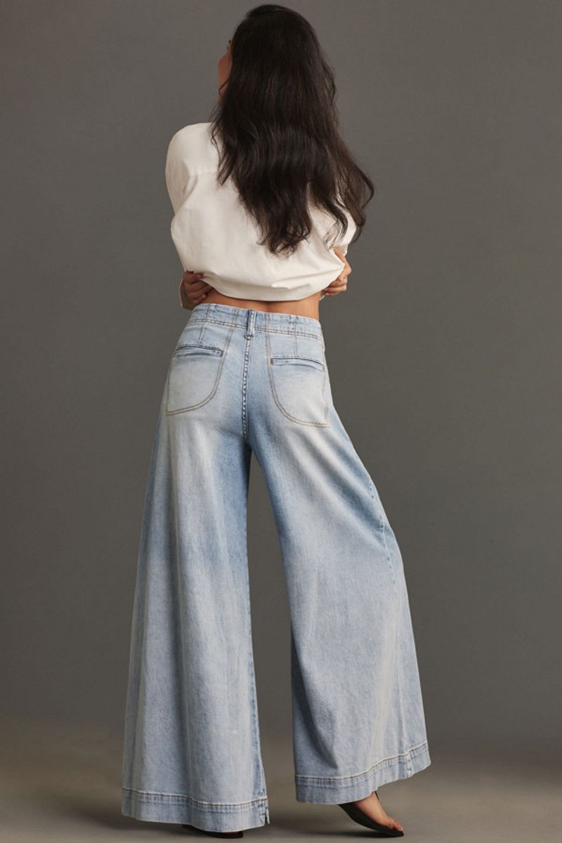 Wide-Leg or Palazzo Jeans