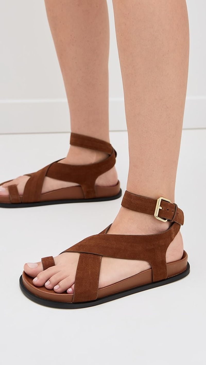 Suede Sandals