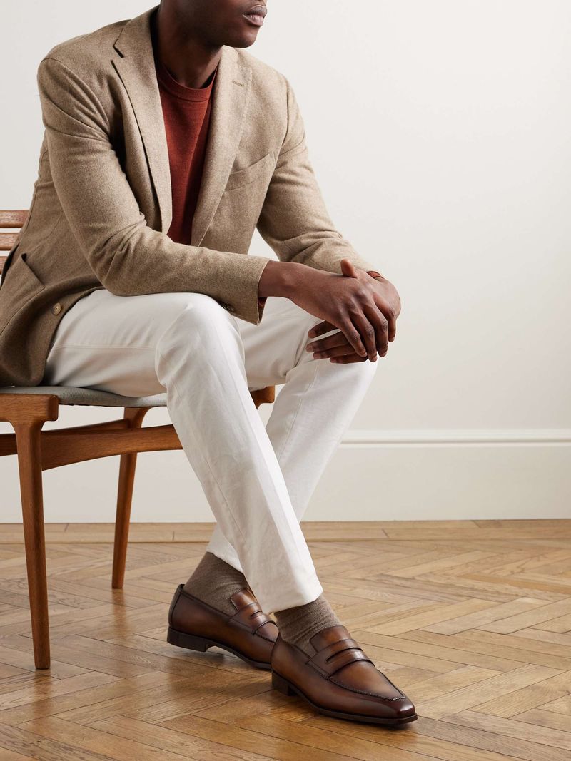 Berluti Leather Loafers