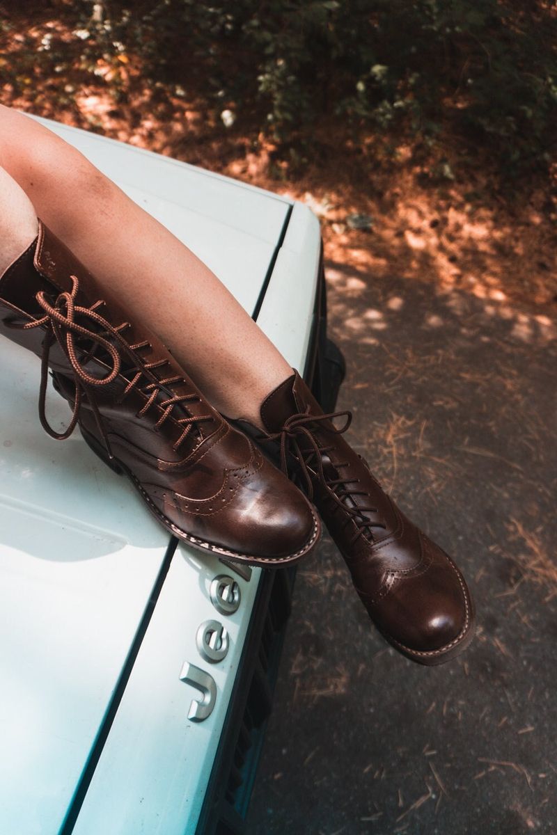 Patina & Distressed Leather Boots