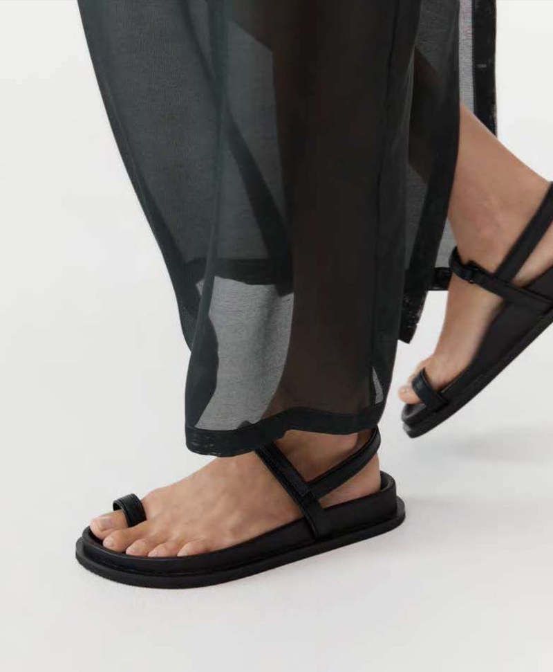 St Agni Keko Sandal - Black