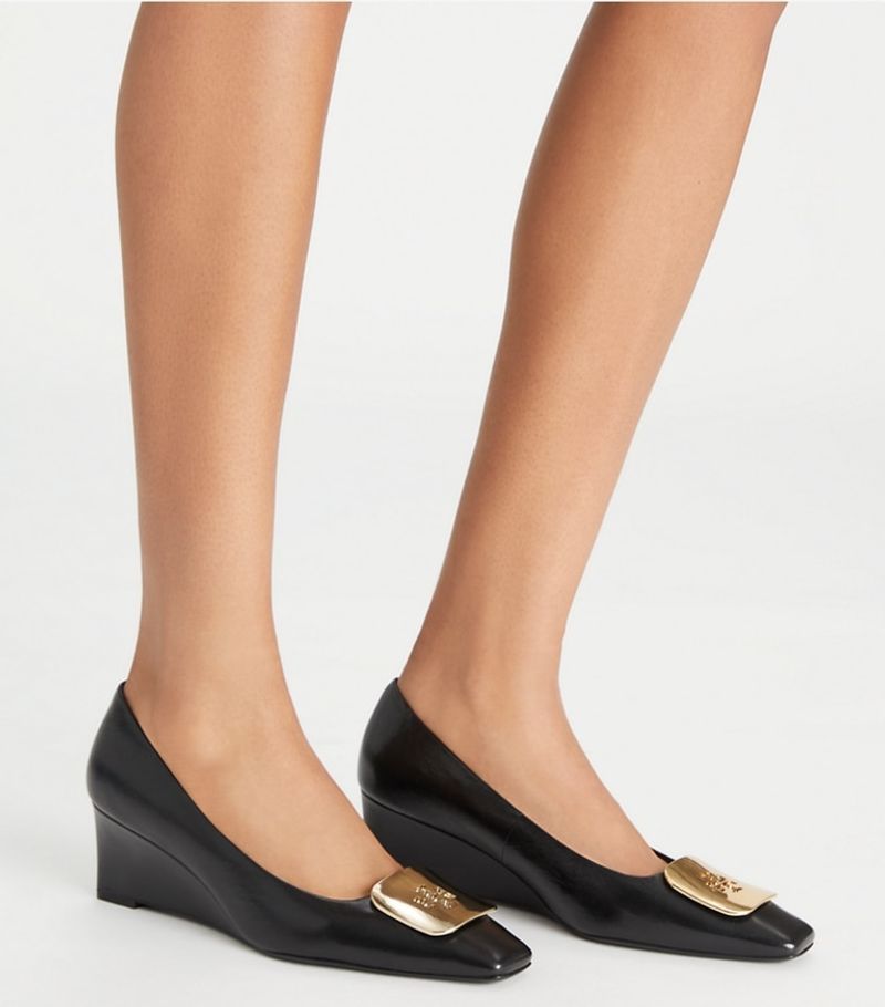 Tory Burch Georgia Wedge Pumps