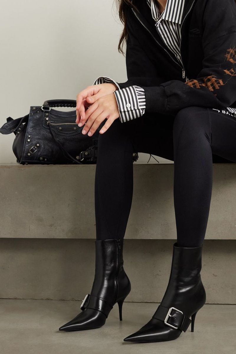 Ankle Boots with a Sleek Silhouette
