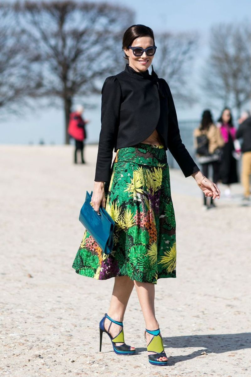 Picking Dated Florals or Tropical Prints