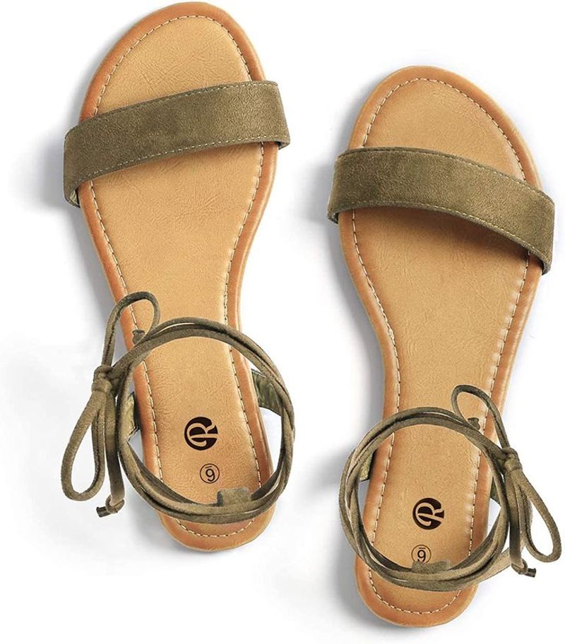 Rekayla Flat Ankle Strap Sandals