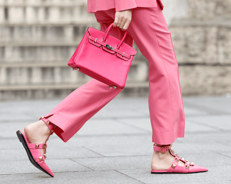 Wearing All-Matchy Shoes and Bags