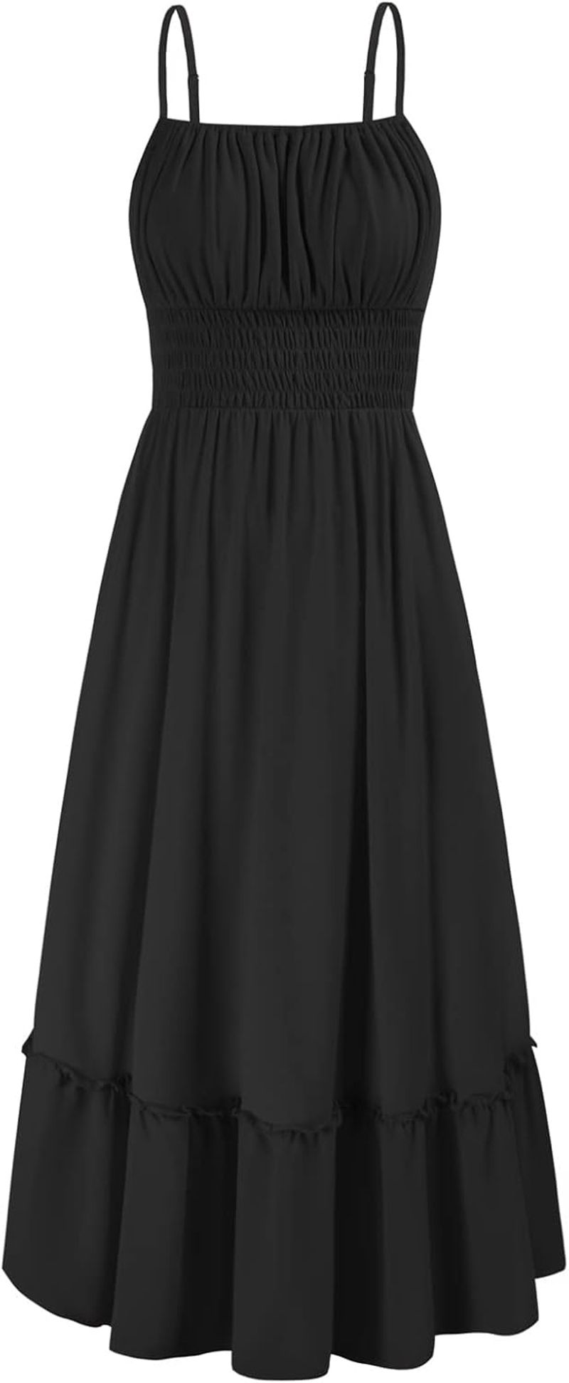 GRACE KARIN A-Line Sleeveless Dress Solid