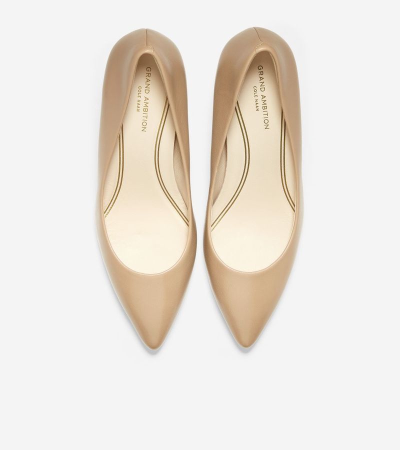 Capricorn – Cole Haan Grand Ambition Pump in British Tan Leather