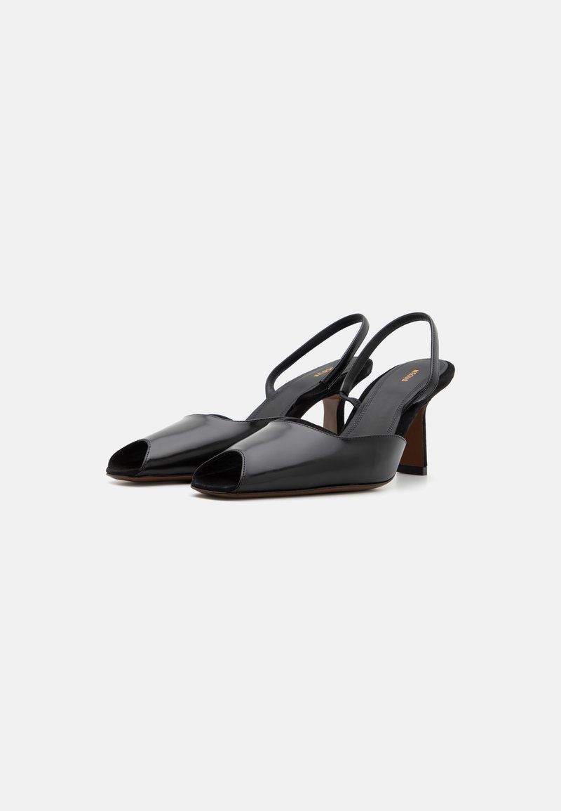Neous Dracu Peep-Toe Mules