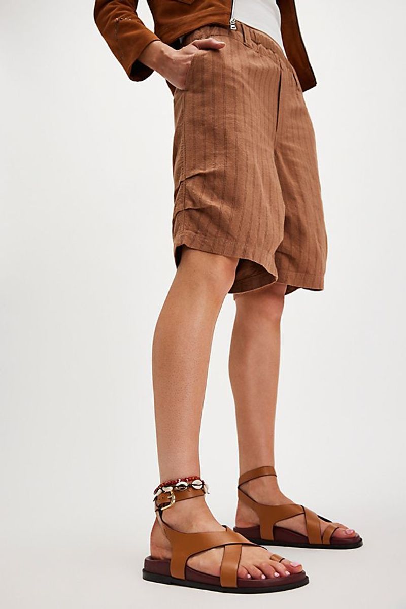 FP Collection Anya Criss-Cross Sandals