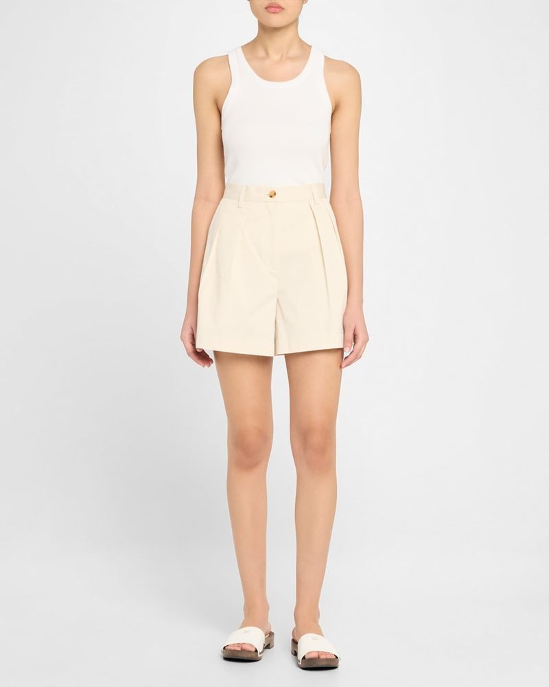 Miu Miu Leather Logo Slide Clog