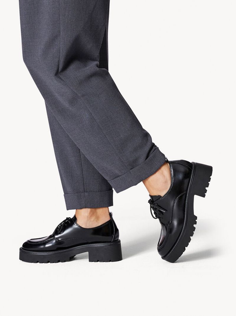 Chunky Oxfords with Feminine Edge