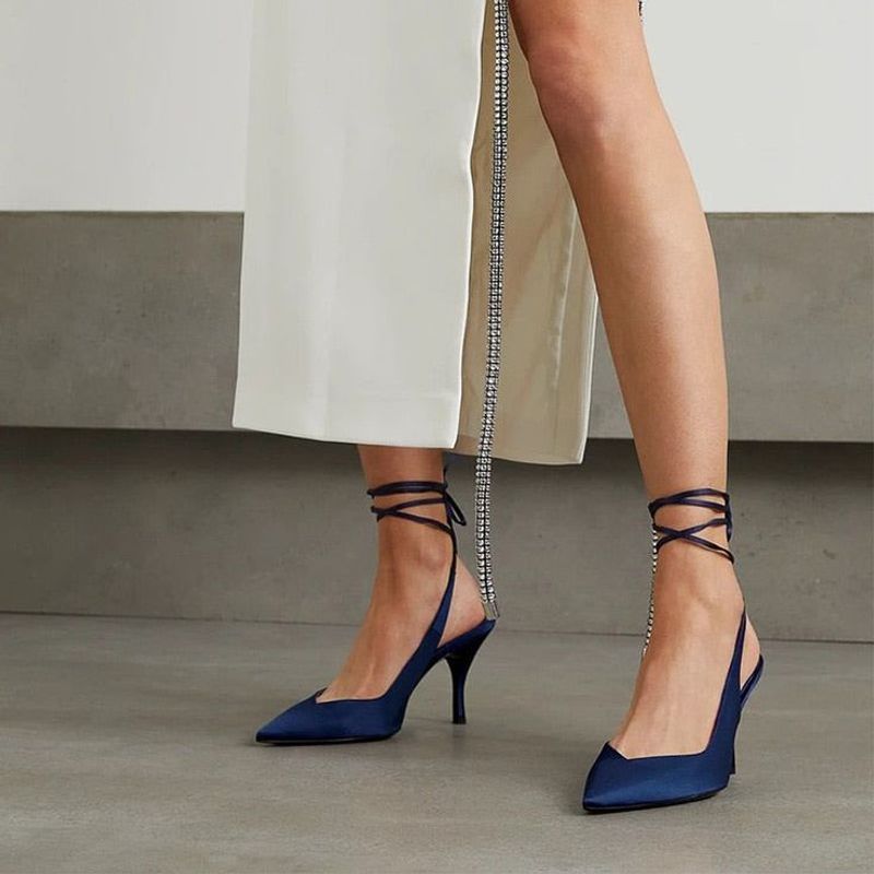 Velvet or Satin Heels