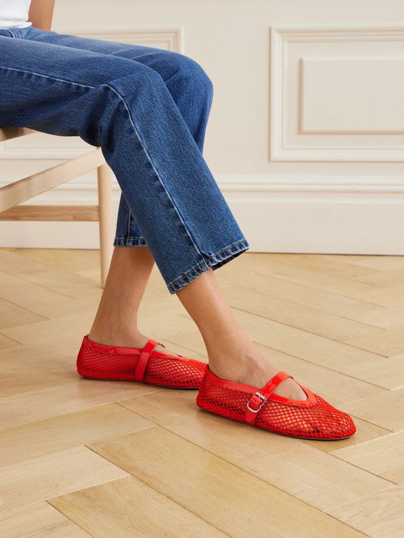 Mesh Ballet Flats