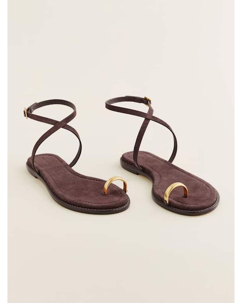 Reformation Cindy Flat Sandal