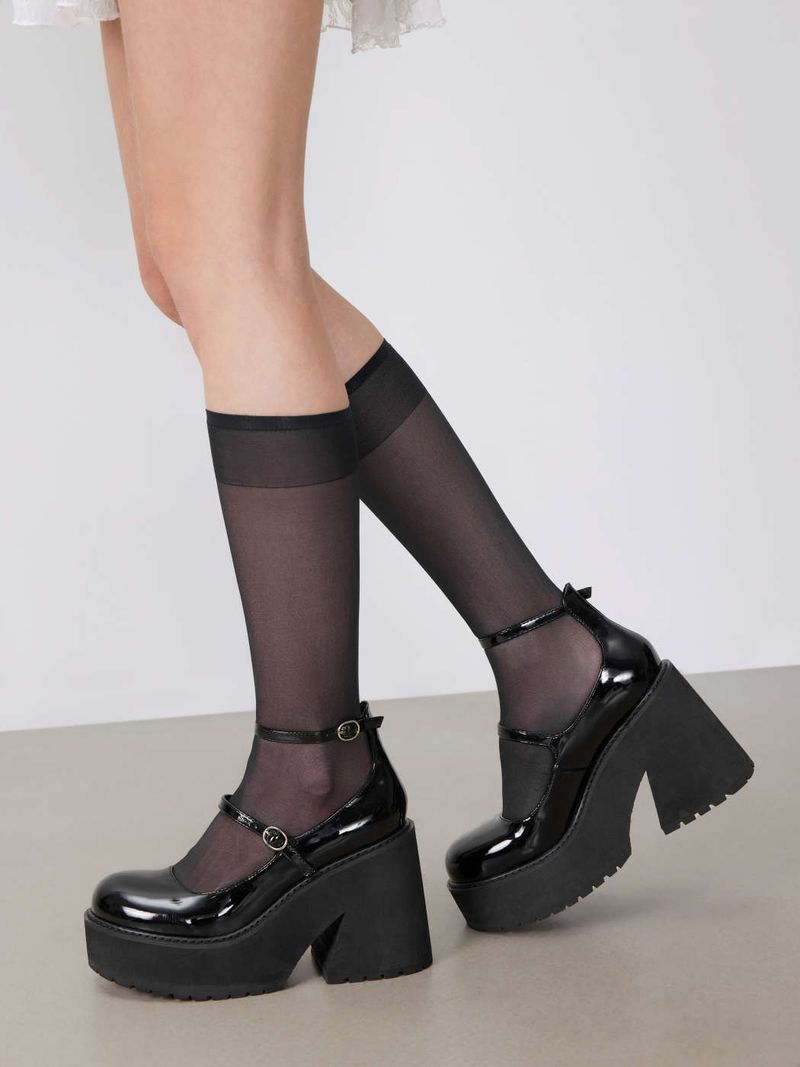 Overly Chunky Heels or Wedges