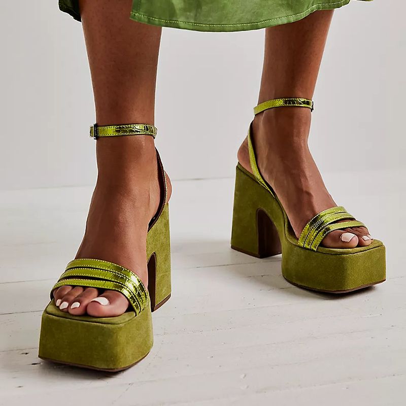 Chunky Platform Heels