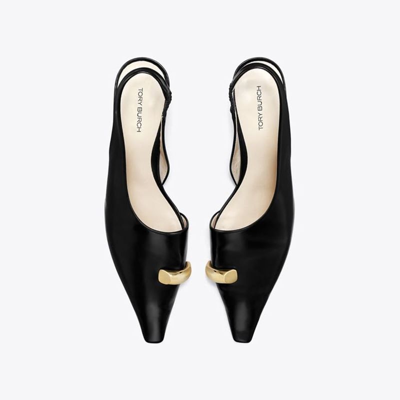 Tory Burch Pierced Slingback Heel