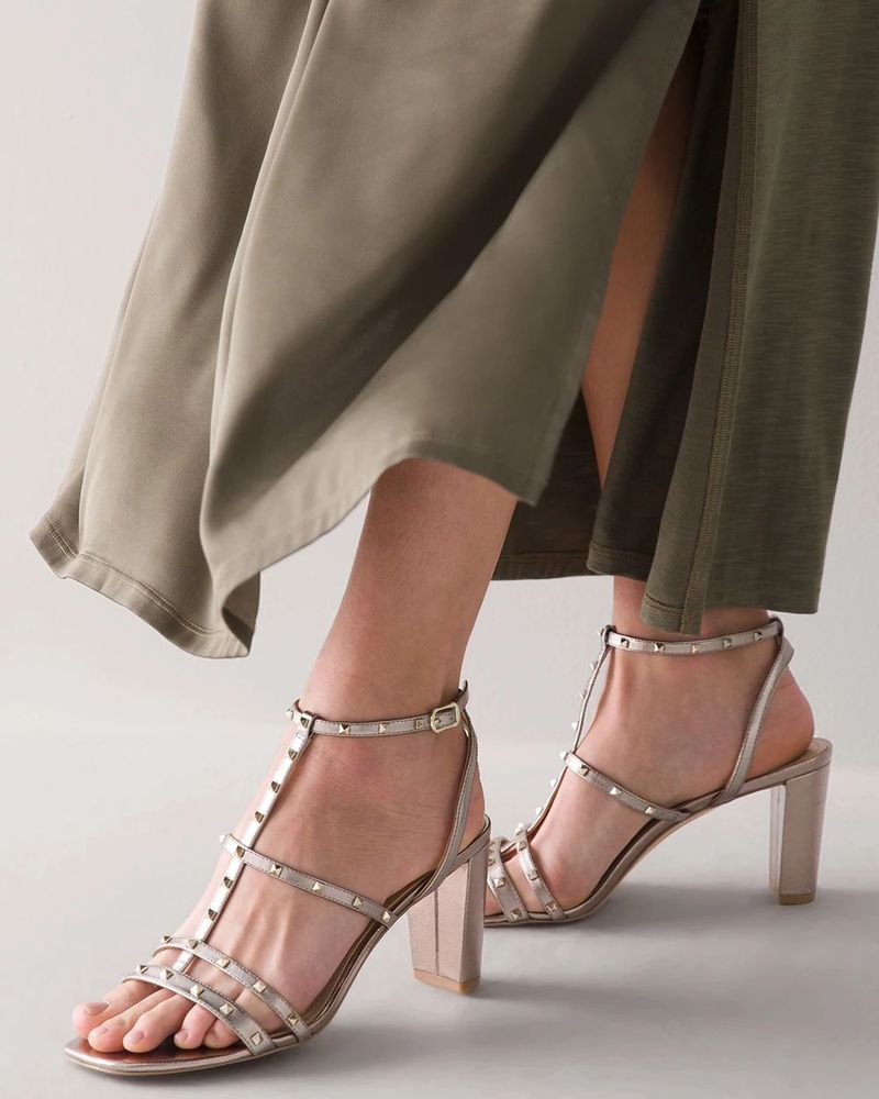 Strappy Sandals in Luxe Neutrals