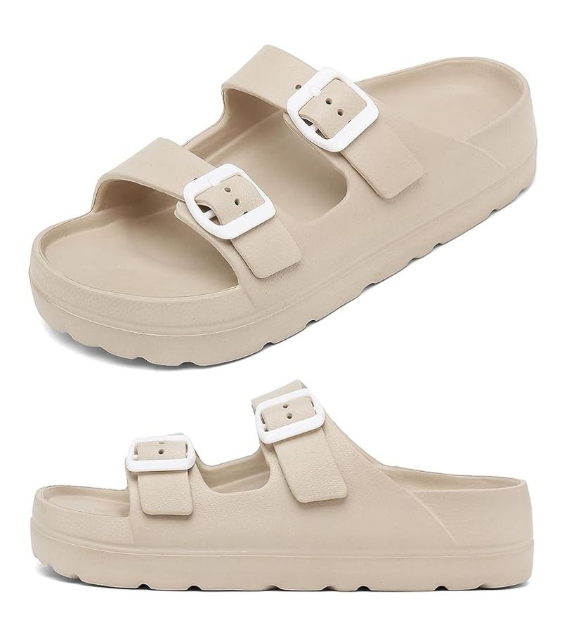 Haifago Women's Flat Sandals with Arch Support